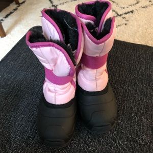 Kamik Snow Boots, toddler girl, size 8